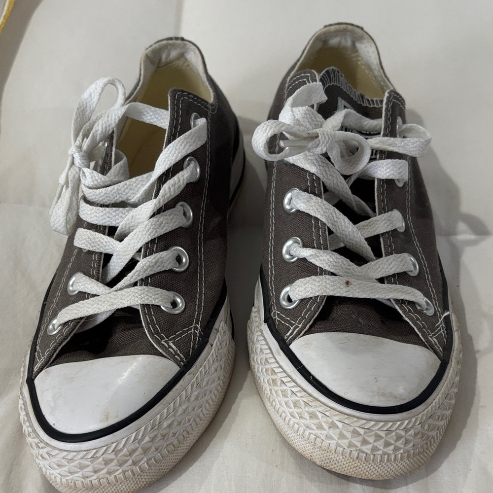 Classic Black and White Canvas Sneakers
